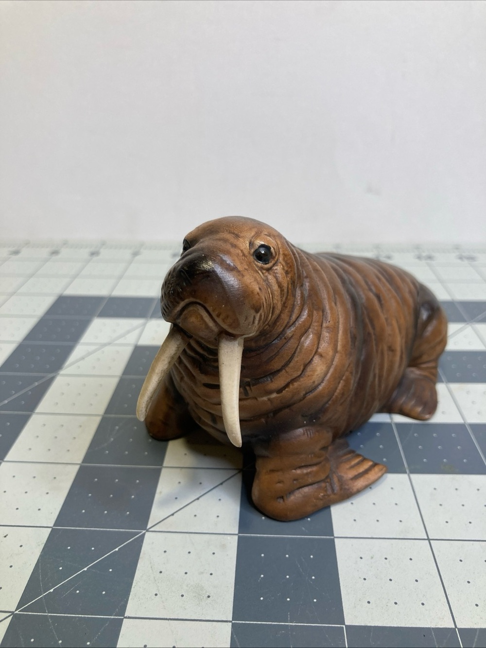 Vintage UCTCI Walrus Figurine 5.5” Japan